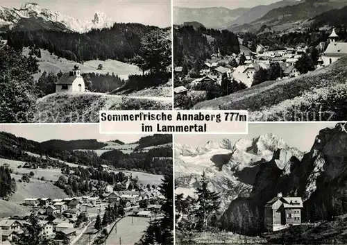 AK / Ansichtskarte Annaberg Lungoetz Panoramen Kat. Annaberg Lungoetz Lammertal