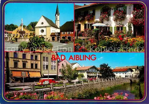 AK / Ansichtskarte Bad Aibling Kirche Blumen Kefer  Kat. Bad Aibling