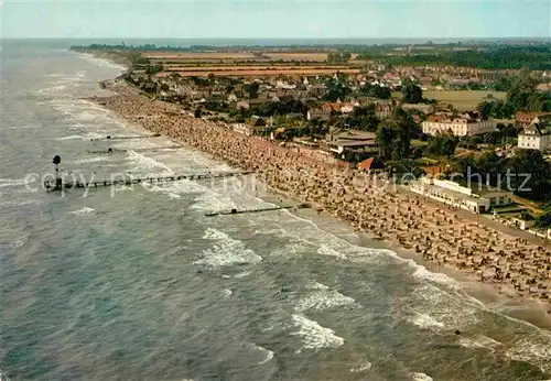 AK / Ansichtskarte Dahme Ostseebad Fliegeraufnahme Kat. Dahme