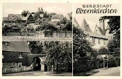 AK / Ansichtskarte Obernkirchen Partie an der Stiftskirche Stiftstor Kat. Obernkirchen