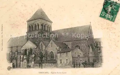 AK / Ansichtskarte Thouars Eglise Saint Laon Kat. Thouars