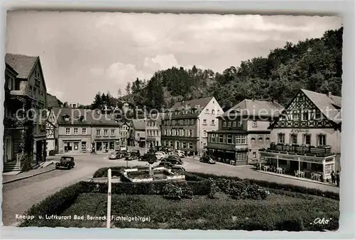 AK / Ansichtskarte Bad Berneck Marktplatz Kat. Bad Berneck Fichtelgebirge