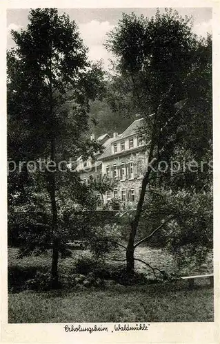 AK / Ansichtskarte Eberstadt Darmstadt Erholungsheim Waldmuehle Kat. Darmstadt