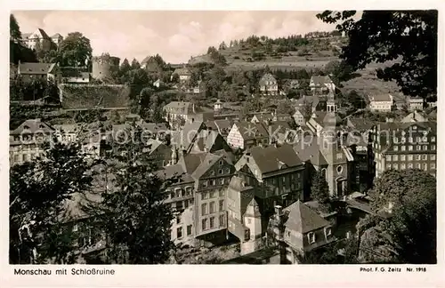 AK / Ansichtskarte Monschau Schlossruine Kat. Monschau