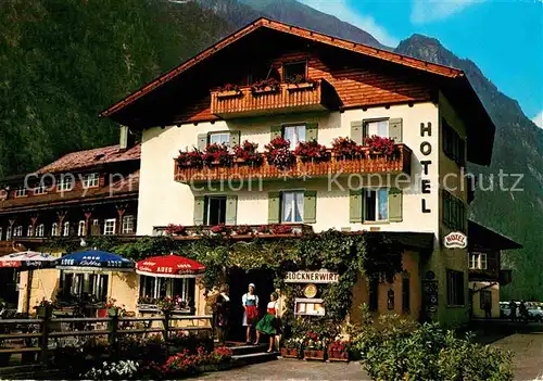 AK / Ansichtskarte Heiligenblut Kaernten Hotel Glocknerwirt Kat. Heiligenblut