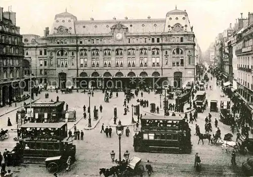 AK / Ansichtskarte Paris Bahnhof Sankt Lazare Kat. Paris