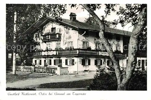 AK / Ansichtskarte Ostin Tegernsee Gasthof Kistlerwirt Kat. Gmund a.Tegernsee