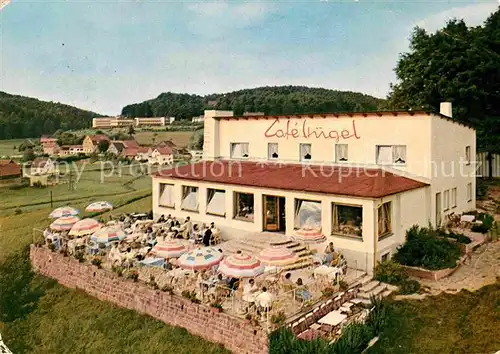 AK / Ansichtskarte Gras Ellenbach Cafe Huegel Terrasse Kat. Grasellenbach