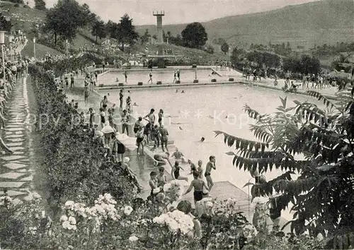 AK / Ansichtskarte Bad Kissingen Terrassenschwimmbad mit Sprung und Sportbecken Kat. Bad Kissingen