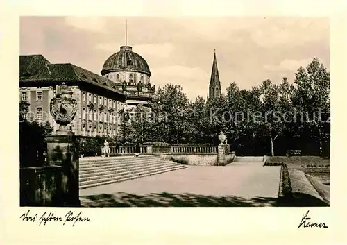 AK / Ansichtskarte Posen Poznan Ansiedlungskommission und Paulikirche Kat. Poznan