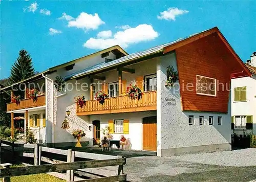 AK / Ansichtskarte Oberstdorf Gaestehaus Hilbrand Kat. Oberstdorf