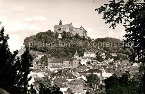 AK / Ansichtskarte Kulmbach Stadtblick mit Plassenburg Kat. Kulmbach