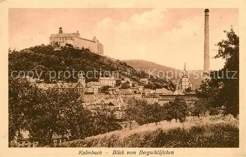 AK / Ansichtskarte Kulmbach Stadtblick mit Plassenburg Kat. Kulmbach