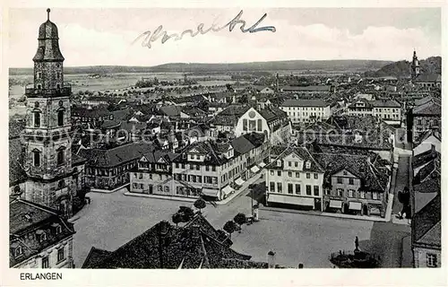 AK / Ansichtskarte Erlangen Panorama  Kat. Erlangen