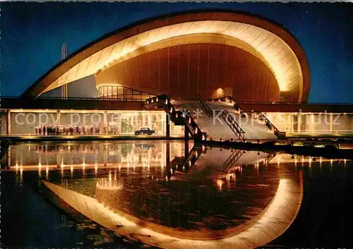 AK / Ansichtskarte Berlin Kongresshalle bei Nacht Kat. Berlin