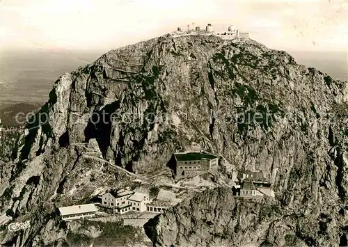 AK / Ansichtskarte Wendelstein Berg Sonnenobservatorium Hotel Fernsehsender Kat. Bayrischzell