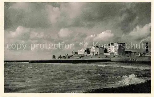 AK / Ansichtskarte Borkum Nordseebad Strand Hotels Kat. Borkum