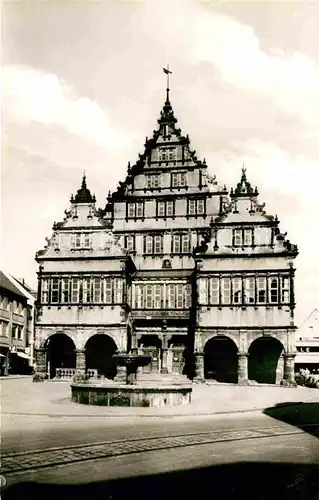 AK / Ansichtskarte Paderborn Renaissance Rathaus Kat. Paderborn