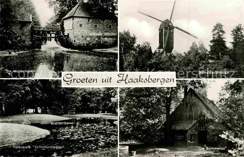 AK / Ansichtskarte Haaksbergen Watermolen Standardmolen De Bommelas Volkspark Kat. Haaksbergen