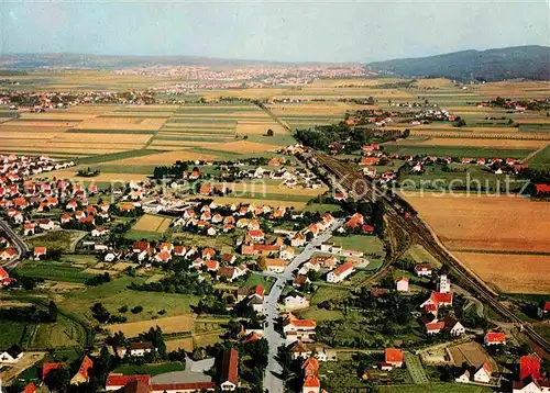 AK / Ansichtskarte Bad Holzhausen Luebbecke Fliegeraufnahme Kat. Preussisch Oldendorf