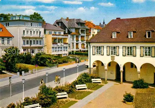 AK / Ansichtskarte Bad Salzuflen Parkstrasse und Kurhaus Kat. Bad Salzuflen