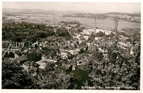 AK / Ansichtskarte Kulmbach Blick von der Plassenburg Kat. Kulmbach