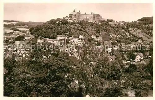 AK / Ansichtskarte Kulmbach Stadtblick mit Plassenburg Kat. Kulmbach