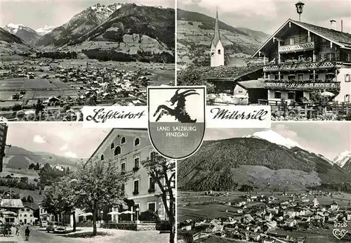 AK / Ansichtskarte Mittersill Oberpinzgau Panorama Hotel Kirche Gesamtansicht  Kat. Mittersill