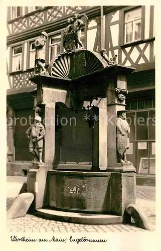 AK / Ansichtskarte Wertheim Main Engelbrunnen Kat. Wertheim