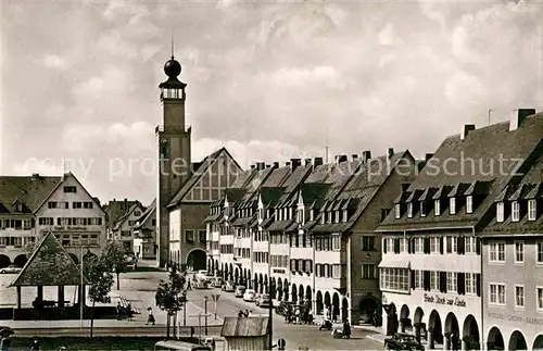 AK / Ansichtskarte Freudenstadt Partie am Marktplatz Hoehenluftkurort Schwarzwald Kat. Freudenstadt