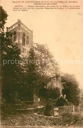 AK / Ansichtskarte Bressoux Grotte et Sanctuaires de Notre Dame de Lourdes au Bouhay Kat. 