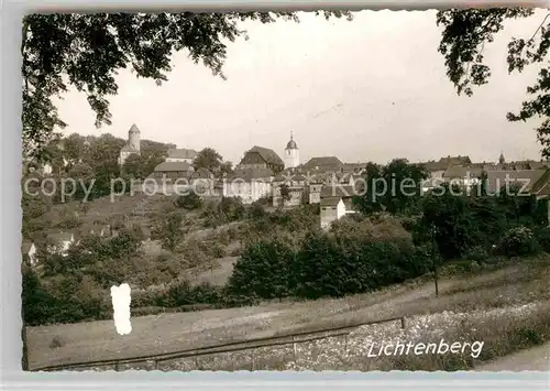 AK / Ansichtskarte Lichtenberg Oberfranken Teilansicht Kat. Lichtenberg