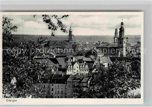 AK / Ansichtskarte Erlangen Panorama  Kat. Erlangen