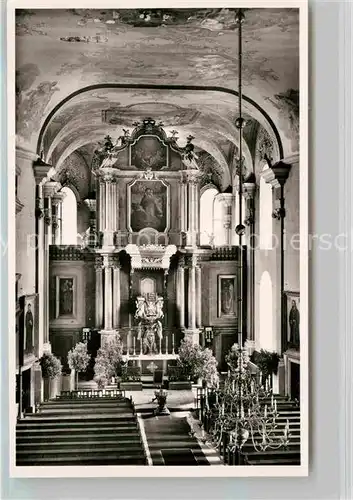 AK / Ansichtskarte Erlangen Neustaedter Kirche Innenansicht  Kat. Erlangen