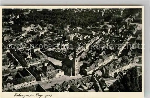 AK / Ansichtskarte Erlangen Fliegeraufnahme Kat. Erlangen