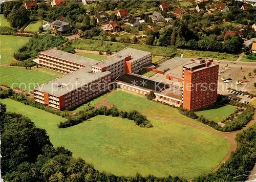 AK / Ansichtskarte Gehrden Hannover Robert Koch Krankenhaus Fliegeraufnahme Kat. Gehrden