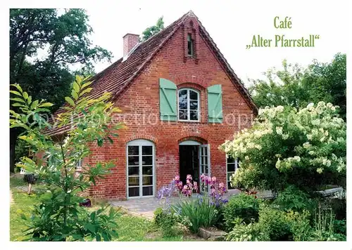 AK / Ansichtskarte Gross Bruetz Cafe Alter Pfarrstall Kat. Bruesewitz