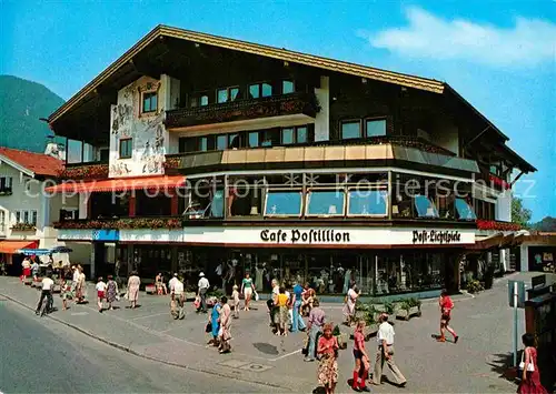 AK / Ansichtskarte Ruhpolding Cafe Postillion Kat. Ruhpolding