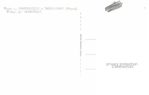 AK / Ansichtskarte Tanahout Village vu de la Route de Marrakech a Taroudant