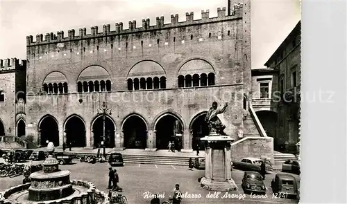 AK / Ansichtskarte Rimini Palazzo dell Arengo Palast Denkmal Kat. Rimini