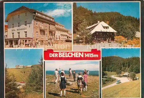 AK / Ansichtskarte Multen Gasthof Pension Belchen Schwarzwald Kat. Aitern