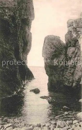 AK / Ansichtskarte Bornholm Tyverenden ved Hammeren Kat. Daenemark