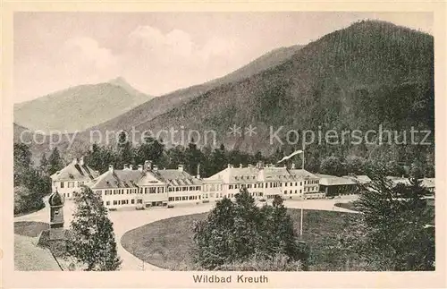 AK / Ansichtskarte Wildbad Kreuth Kurhaus Kurhotel Kat. Kreuth