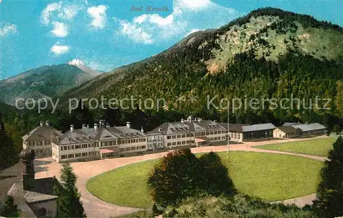 AK / Ansichtskarte Wildbad Kreuth Kurhaus und Kurhotel Kat. Kreuth