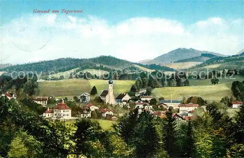 AK / Ansichtskarte Gmund Tegernsee Panorama Kat. Gmund a.Tegernsee