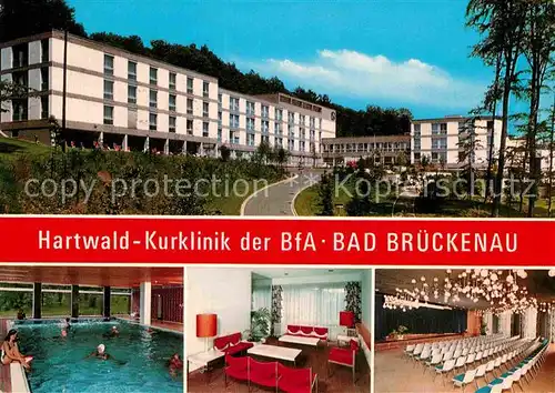 AK / Ansichtskarte Bad Brueckenau Hartwald Kurklinik Kat. Bad Brueckenau