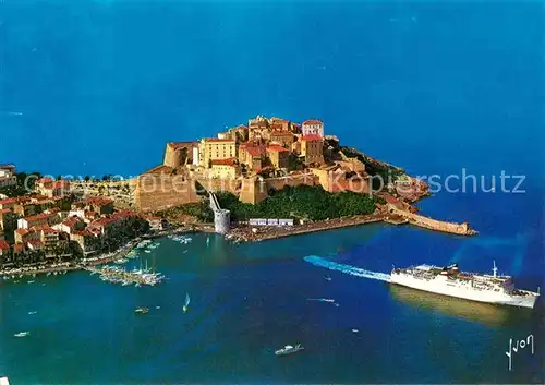 AK / Ansichtskarte Calvi Fliegeraufnahme Citadelle Corse Kat. Calvi