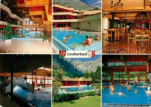 AK / Ansichtskarte Leukerbad Thermal Badecenter Kat. Loeche les Bains