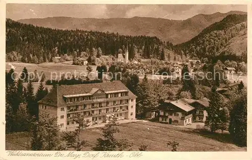 AK / Ansichtskarte Kreuth Tegernsee Waldsanatorium Dr May Kat. Kreuth