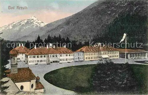 AK / Ansichtskarte Wildbad Kreuth Kurhaus mit Kurhotel Kat. Kreuth